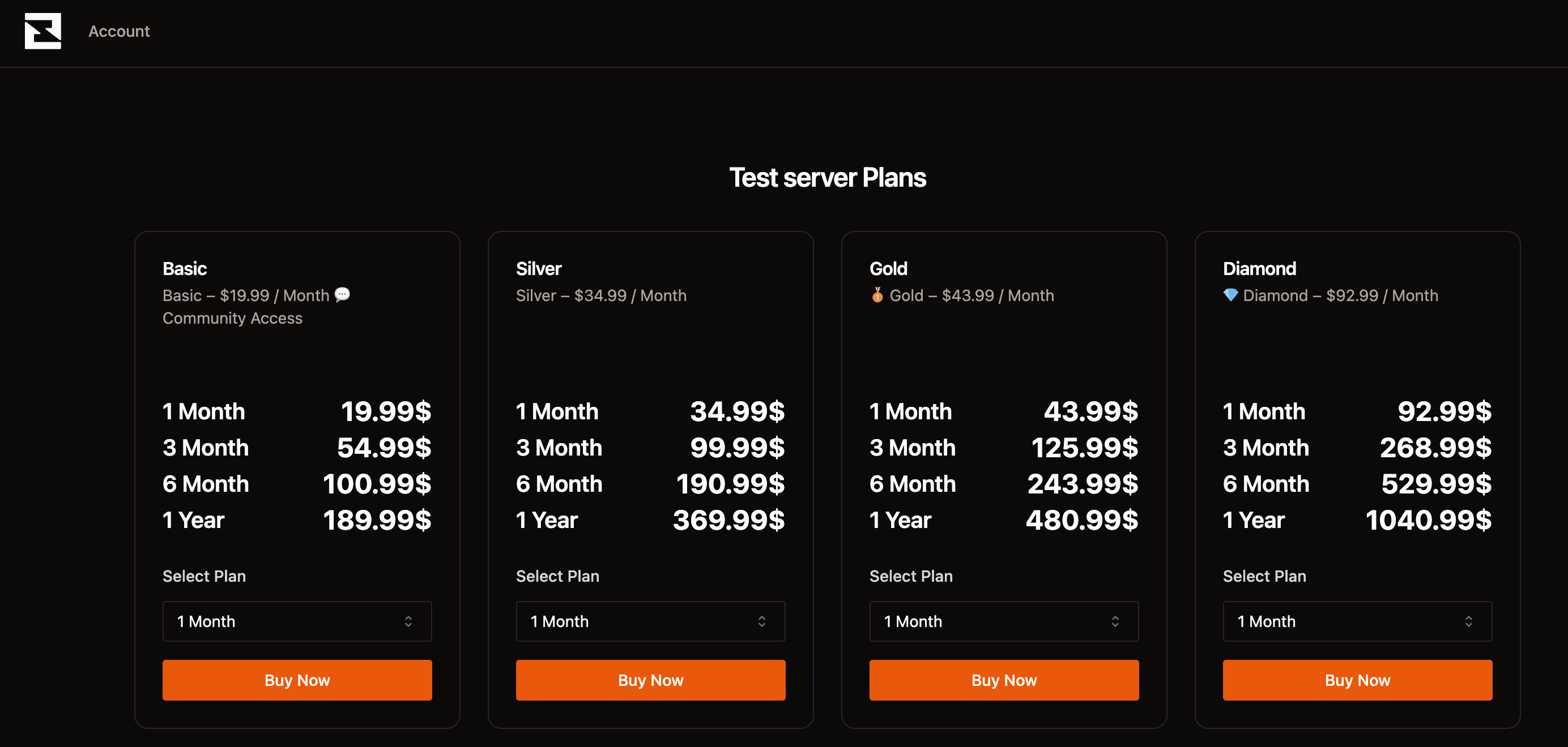 Subscord Store Test